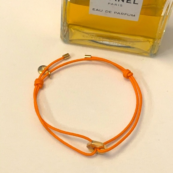 Marc by Marc Jacobs Friendship Bracelet - Gold + Tangerine - Picture 4 of 7